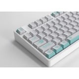 HYTE KEY-HYTE-FIREFLY, Cubierta de teclado blanco/Turquesa