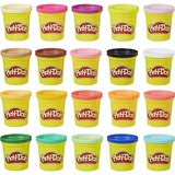 Hasbro A7924EUC compuesto para cerámica y modelaje Pasta para modelar Multicolor, Modelado Pasta para modelar, Multicolor, Niño, 20 pieza(s), 3 año(s), 7 año(s)