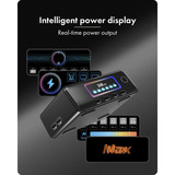 ICY BOX Diamond Charge 2401 cargador GaN con pantalla LCD-TFT negro