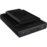 ICY BOX IB-2912MCL-C31 caja para disco duro externo Caja externa para unidad de estado sólido (SSD) Negro M.2, Caja de unidades negro, Caja externa para unidad de estado sólido (SSD), M.2, PCI Express 3.0, 10 Gbit/s, Hot-swap, Negro