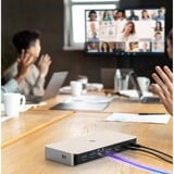 ICY BOX IB-DK2880-C41 Alámbrico USB4 Antracita, Negro, Estación de acoplamiento Alámbrico, USB4, 100 W, 10,100,1000,2500 Mbit/s, Antracita, Negro, MicroSD (TransFlash), MicroSDHC, MicroSDXC, SD, SDHC, SDXC