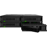 Icy Dock ExpressCage MB324V4P-B, Chasis intercambiable negro