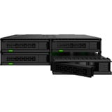 Icy Dock MB324V4P-B, Chasis intercambiable negro