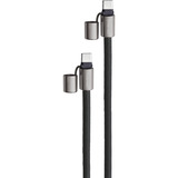 Intenso Cordón para teléfono móvil y cable de carga/datos negro