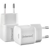 Intenso Power Adapter W30C 2-pack GaN, Cargador blanco
