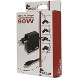Inter-Tech 88882228, PD-2090, Cargador negro
