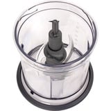 Kenwood CHP61.100WH 0,5 L 500 W Gris, Blanco, Trituradora blanco/Transparente, 0,5 L, Gris, Blanco, Plástico, Acero inoxidable, 500 W, 138,5 mm