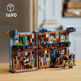 LEGO Icons Librería: Sujetalibros, Juegos de construcción 