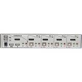 Lindy Switch KVM de 4 puertos blanco