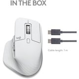Logitech 910-006572 ratón Oficina mano derecha Bluetooth Laser 8000 DPI gris claro, mano derecha, Laser, Bluetooth, 8000 DPI, Gris