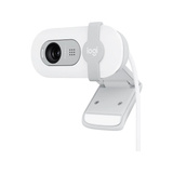 Logitech Brio 100 Cámaras web, Webcam blanco, 2 MP, 1920 x 1080 Pixeles, Full HD, 30 pps, 1280x720@30fps, 1920x1080@30fps, 720p, 1080p