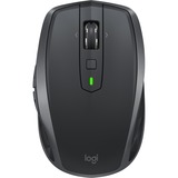 Logitech MX Anywhere 2S ratón mano derecha RF inalámbrica + Bluetooth 4000 DPI gris oscuro, mano derecha, RF inalámbrica + Bluetooth, 4000 DPI, Negro, Gris