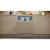 Neff N 50 Completamente integrado 14 cubiertos B, Lavavajillas Completamente integrado, Tamaño completo (60 cm), Plata, Blanco, Botones, Inalámbrico, LED
