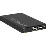 Netgear XSM4316 Gestionado L3 10G Ethernet (100/1000/10000) 1U Negro, Interruptor/Conmutador Gestionado, L3, 10G Ethernet (100/1000/10000), Bidireccional completo (Full duplex), Montaje en rack, 1U