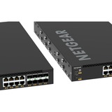 Netgear XSM4316 Gestionado L3 10G Ethernet (100/1000/10000) 1U Negro, Interruptor/Conmutador Gestionado, L3, 10G Ethernet (100/1000/10000), Bidireccional completo (Full duplex), Montaje en rack, 1U