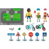 PLAYMOBIL City Life Circuito de bicicletas, Juegos de construcción 