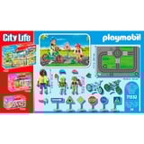 PLAYMOBIL City Life Circuito de bicicletas, Juegos de construcción 