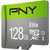 PNY P-SDU128V11100EL-GE, Tarjeta de memoria gris/Verde