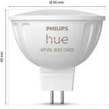 Philips Hue White & Color Ambiance MR16 Smarter Spot 400 lm paquete doble, Lámpara LED 