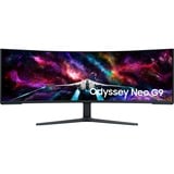 SAMSUNG G95NC pantalla para PC 144,8 cm (57") 7680 x 2160 Pixeles Dual UHD QLED Blanco, Monitor de gaming blanco/Negro, 144,8 cm (57"), 7680 x 2160 Pixeles, Dual UHD, QLED, 1 ms, Blanco