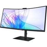 Samsung S65VC pantalla para PC 86,4 cm (34") 3440 x 1440 Pixeles UltraWide Quad HD LCD Negro, Monitor LED negro, 86,4 cm (34"), 3440 x 1440 Pixeles, UltraWide Quad HD, LCD, 5 ms, Negro