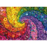 Schmidt Spiele Remolino de flores multicolor, Puzzle 
