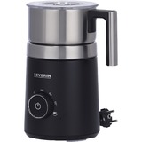 Severin SM 3586, Espumador de leche acero fino cepillado/Negro