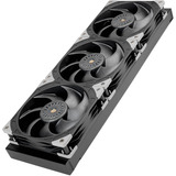 SilverStone SST-XE420, Refrigeración por agua negro/Plateado