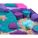 Spin Master Kinetic Sand, set palacio de la sirena, 934 g de arena que brilla (morado, turquesa y arena de playa), arenero plegable reutilizable y herramientas, juguetes sensoriales para niños a partir de 3 años, Juego de arena Kinetic Sand , set palacio de la sirena, 934 g de arena que brilla (morado, turquesa y arena de playa), arenero plegable reutilizable y herramientas, juguetes sensoriales para niños a partir de 3 años, Arena kinética infantil, 3 año(s), Multicolor