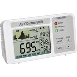 TFA AirCO2ntrol 5000 Alámbrico, Medidor de CO2 blanco, Alámbrico, Hogar, USB, 120 mm, 33 mm, 66 mm