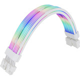 Thermaltake Mod ARGB Snow Cable 8Pin, Administración de cables blanco