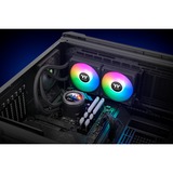 Thermaltake TH240 V2 Ultra EX ARGB CPU All-In-One Liquid Cooler , Refrigeración por agua negro