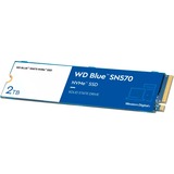 WD WD Blue SN570 M.2 2000 GB PCI Express 3.0 TLC NVMe, Unidad de estado sólido azul/blanco, 2000 GB, M.2, 3500 MB/s
