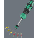 Wera Kraftform Kompakt 20 RA-R, Conjuntos de bits negro/Verde
