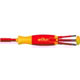 Wiha Destornillador con cargador de puntas LiftUp electric rojo/Amarillo
