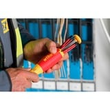 Wiha Destornillador con cargador de puntas LiftUp electric rojo/Amarillo