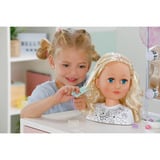 ZAPF Creation BABY born Cabeza de estilo para pintar y peinar, Cabeza de maquillaje y peluquería 