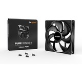 be quiet! Pure Wings 3 140mm PWM, Ventilador negro