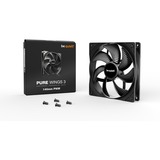 be quiet! Pure Wings 3 140mm PWM, Ventilador negro