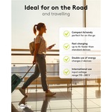 goobay Cargador rápido dual USB-C 36 vatios, PD negro