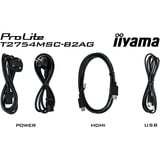 iiyama ProLite T2754MSC-B2AG, Monitor LED negro (mate)