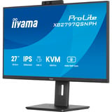iiyama ProLite XB2797QSNPH-B1, Monitor LED negro (mate), 68,6 cm (27"), 2560 x 1440 Pixeles, Quad HD, Negro