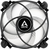 ARCTIC Alpine 17 Procesador Refrigerador de aire 9,2 cm Negro, Plata 1 pieza(s), Disipador de CPU negro/blanco, Refrigerador de aire, 9,2 cm, 100 RPM, 2000 RPM, 0,3 sonio, Negro, Plata