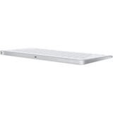 Apple Magic Keyboard teclado Bluetooth QWERTY Inglés del Reino Unido Blanco plateado/blanco, Mini, Bluetooth, QWERTY, Blanco