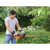 BLACK+DECKER GTC18504PC Cuchilla doble 3,24 kg, Cortasetos naranja/Negro, Batería, 3,24 kg