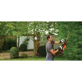 BLACK+DECKER GTC18504PC Cuchilla doble 3,24 kg, Cortasetos naranja/Negro, Batería, 3,24 kg