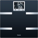 Beurer Báscula de diagnóstico BF 720, Balanza negro/Acero fino cepillado