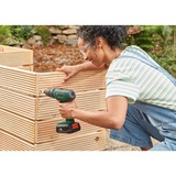 Bosch Atornillador percutor inalámbrico EasyImpact 18V-40, Taladro/destornillador verde/Negro