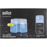 Braun CCR4 Cartucho de limpieza Cartucho de limpieza, Azul, Braun, Braun Clean&Charge, Box, 4 pieza(s)
