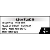 COBI 8.8 cm Flak 18, Juegos de construcción 